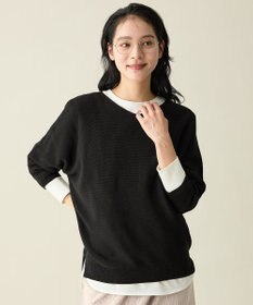 ANY ラメガーターニット