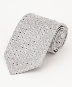 J.PRESS MEN 【J.PRESS BLACK&WHITE COLLECTION】小紋柄 フォーマルネクタイ