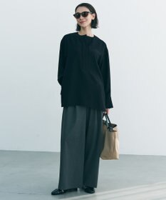 UNFILO 【セットアップ着用可】マイビューティ 側章ワイドパンツ