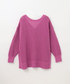 GRACE CONTINENTAL メッシュドルマン2WAYニット