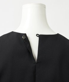 23区 S 【エステータ】ライトダブルクロス バックリボン ペプラムトップス