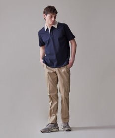 J.PRESS MEN バイカラーラガー ポロシャツ