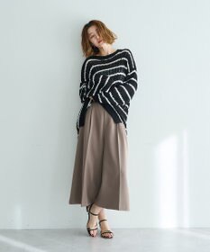 YECCA VECCA ベルトSETクロップド丈パンツ