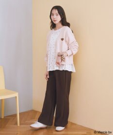 earth music&ecology 【予約】miffy/earth モコモコカーディガン