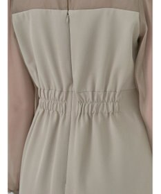 earth music&ecology ＳＥＴ２点チュールキャミ付きドッキングワンピース