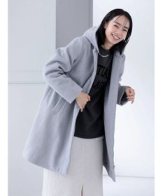 Green Parks ２ｗａｙフード取り外し比翼コート