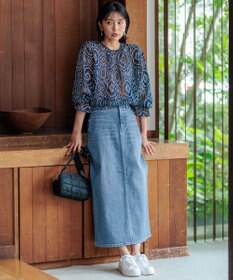 23区 【CLASSY.6月号掲載】バロック メタル イヤリング