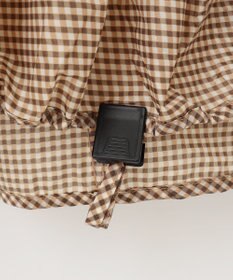 MOONBAT FLAT PURE サイクル レインポンチョ チェック 自転車 収納袋付き