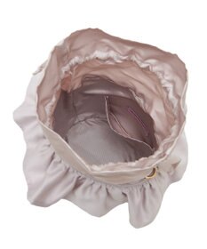 Maison de FLEUR パール２Ｗａｙフリル巾着バッグ