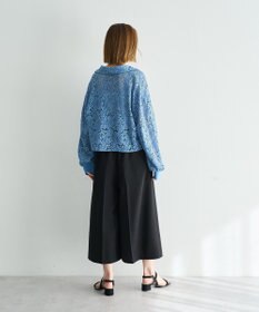 YECCA VECCA ベルトSETクロップド丈パンツ