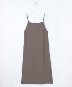 J.PRESS LADIES 【洗える】バックサテンジョーゼット キャミワンピース