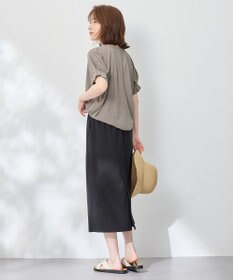 ANY 【洗濯機可】タックスリーブドルマンTシャツ