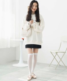 WEGO ベルト付きスクエアバレエシューズ