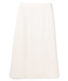 UNFILO L ブラッシュドジャージー Iラインスカート