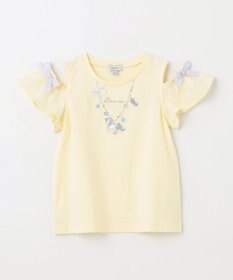 刺繍 オン・オフショルダー Tシャツ / any FAM KIDS | ファッション