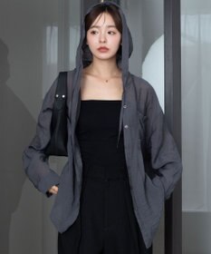 WEGO 【2026年春夏新作】シアーフードシャツ