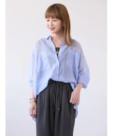 AMERICAN HOLIC シアーＣＯＯＬＷポケットシャツ