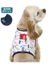 PET PARADISE リサとガスパール 保冷剤ポケット付き ハーネス ＳＭ 中型犬