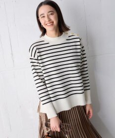 UNFILO 肩釦ハイネックニット