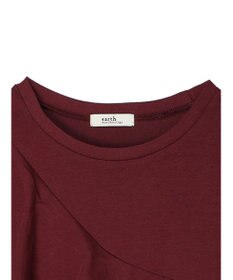 earth music&ecology フロントフリルプルオーバー