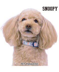 PET PARADISE スヌーピー ジョークール 反射 お揃い 首輪 【ＳＳ】