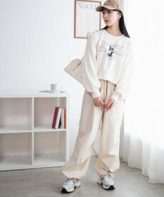 WEGO クロップドスウェット