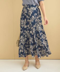 Feroux フラワーモチーフプリント スカート