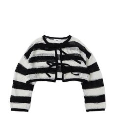 WEGO メッシュニットカーデ