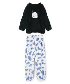 San-ai Resort（三愛水着楽園） 【SALE】【UNISEX】温活にもぴったり！ポチャッコペアルームウェアセット・サックス 【northerly】【サンリオキャラクターズ×San-ai Resortコラボ】