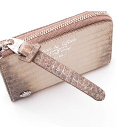A.D.M.J. 【ミニ財布 / 牛革】クロコ型押し　スモールウォレット