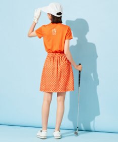 23区GOLF 【WOMEN】【接触冷感・UVケア・吸水速乾】アイス柄 切替ワンピース