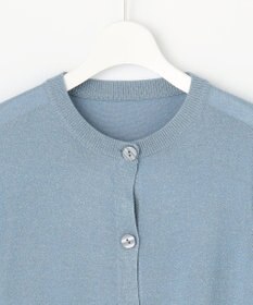 Feroux 【洗える】ラメニットカーディガン