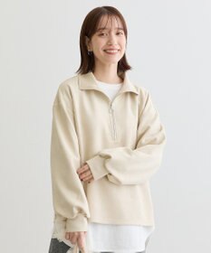 Green Parks ・ＳＵＧＡＲ　ＳＰＯＯＮ　スエードポンチハーフＺＩＰ