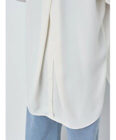 earth music&ecology バックボタンチュニック