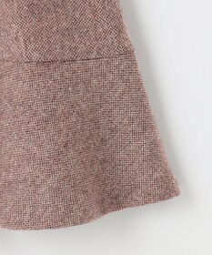 組曲 ネコアシツイードセミフレア スカート