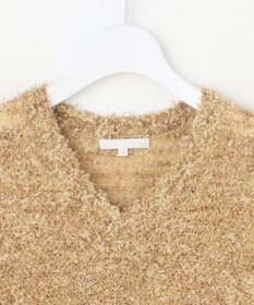 自由区 S ファンシーラメスラリット ニット