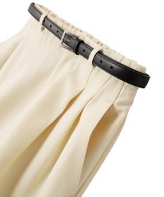 YECCA VECCA ベルトSETクロップド丈パンツ