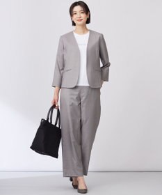 J.PRESS LADIES 【洗える】ロゴTEE カットソー