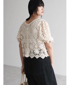 Green Parks ・ＳＵＧＡＲ　ＳＰＯＯＮ　２ｗａｙクロシェカーディガン