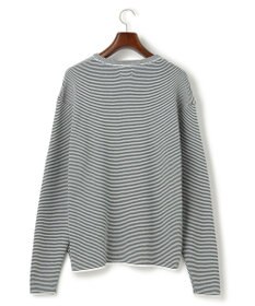 J.PRESS MEN 【Tシャツ感覚で着られる新感覚ニット】ボーダーニット ロングスリーブＴシャツ