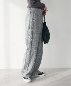 CRAFT STANDARD BOUTIQUE ツイードストレートパンツ