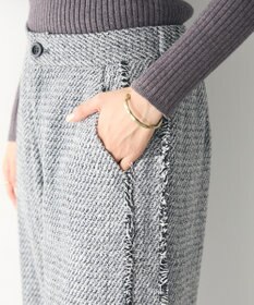 CRAFT STANDARD BOUTIQUE ツイードストレートパンツ