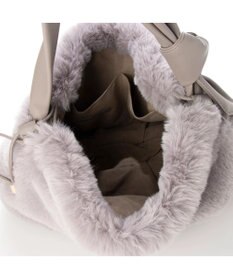 UNBILLION cachecache リボンハンドルエコファードロストバッグ