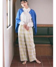 earth music&ecology タックワイドパンツ