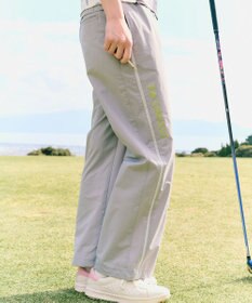 PW CIRCULUS 【花粉がつきにくい】【WOMEN】セミワイドパンツ ゴルフウェア レディース