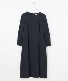 J.PRESS LADIES 【セットアップ対応・洗える】セラテリーダブルクロス ワンピース