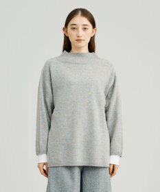 J.PRESS YORK STREET 【WOMEN】ウールカシミヤ ハイネックニット