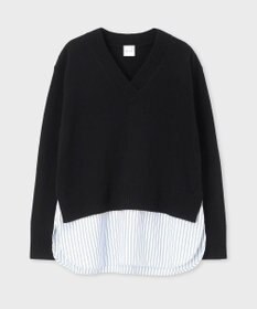 Paul Smith シャツコンビ Vネックニット