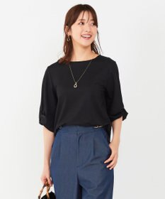 ANY SIS 【接触冷感・UVカット】サカリバ袖ねじり プルオーバー