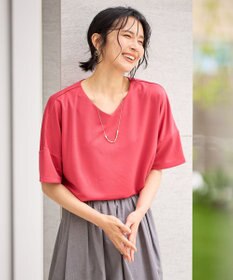 ANY ドライポンチVネックプルオーバー